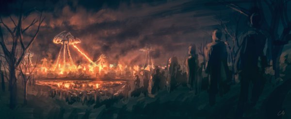 Война миров концепт арты