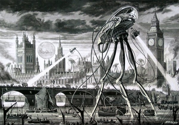 Герберт Уэллс "война миров"