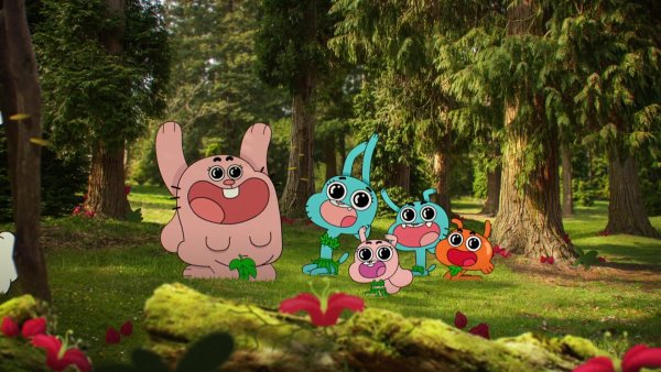 Удивительный мир Гамбола на рабочий стол