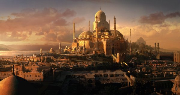 Багдад дворец Султана арт