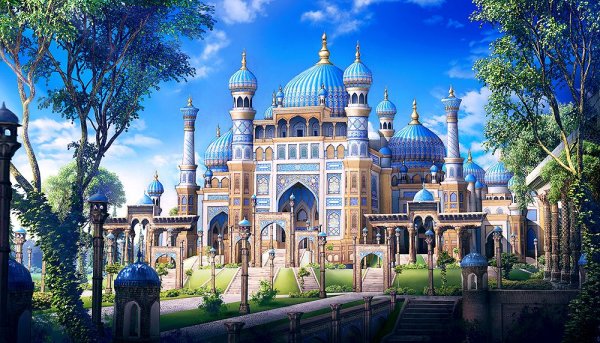 Дворец Султана арт фэнтези