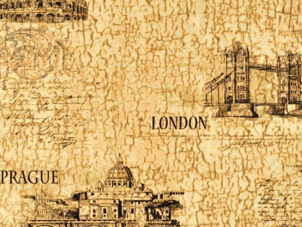 Обои бумажные Вояж