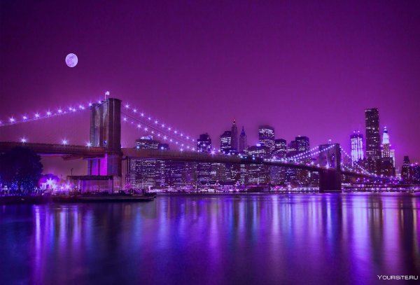 Бруклинский мост панорама