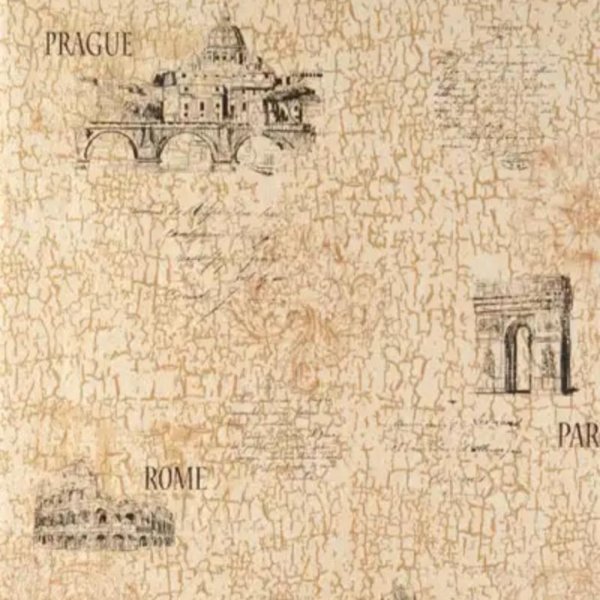 Бумажные обои Белобои Вояж с1-МО К-10