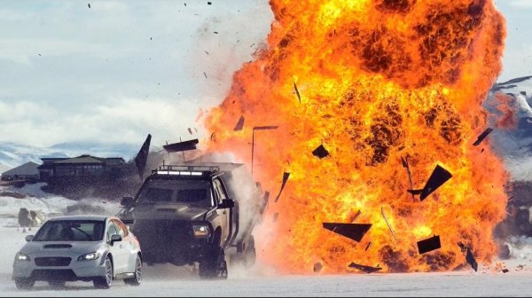 Форсаж взрывы машин