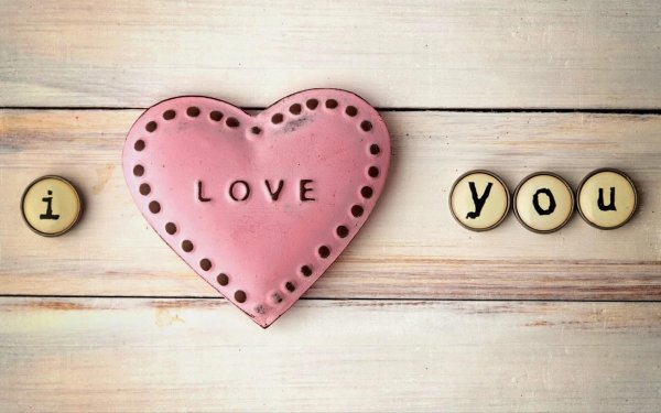 Сердечки с надписями