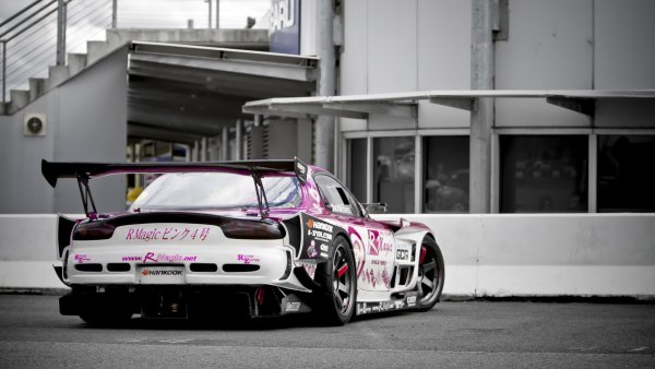 Mazda RX 7 дрифт