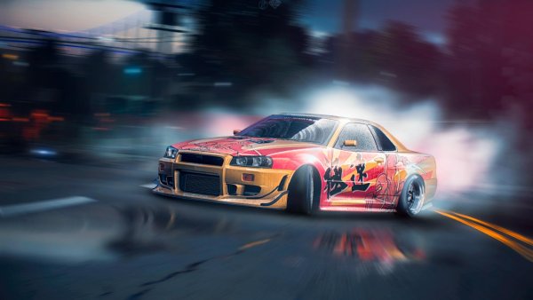 Nissan Skyline GTR r34 Drift