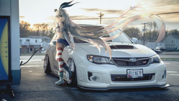 Subaru WRX anime