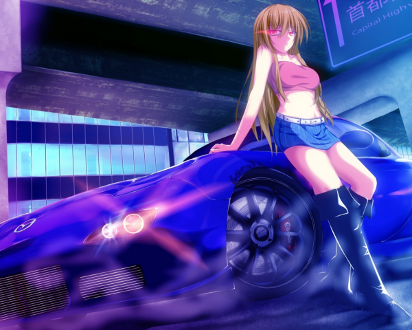 Аниме машины