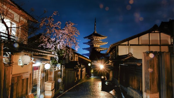 Киото Япония улочки