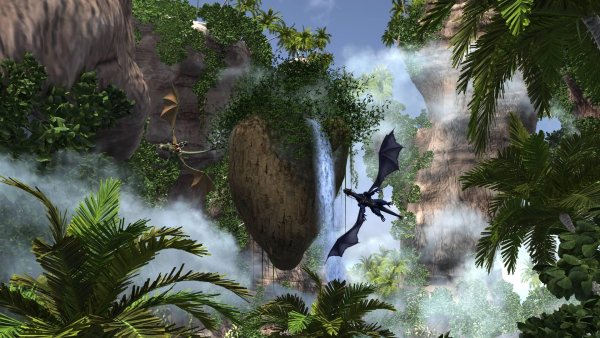 Затерянный мир фон арт