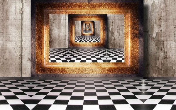 Зеркальный коридор эффект