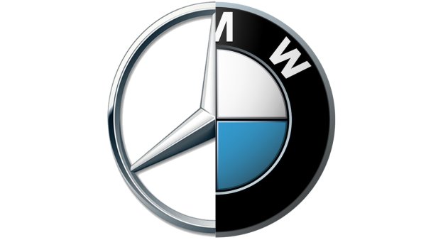 BMW Mercedes логотип