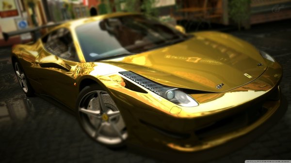 Ferrari 458 Gold