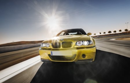 BMW m3 Золотая
