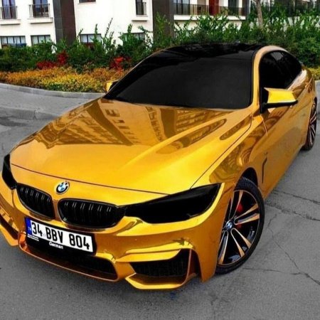 TECKWRAP (желтый матовый хром) + Oracal 970