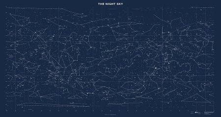 Карта звездного неба