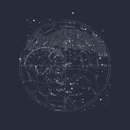 Карта звездного неба Starlight Map