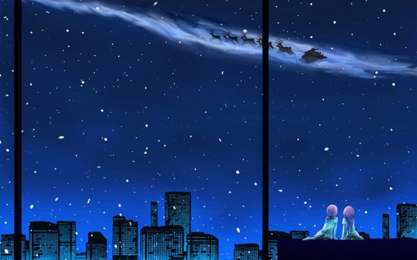 Ночное небо в городе