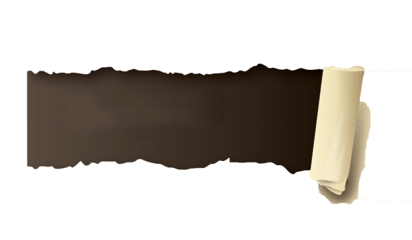 Оторванный кусок бумаги