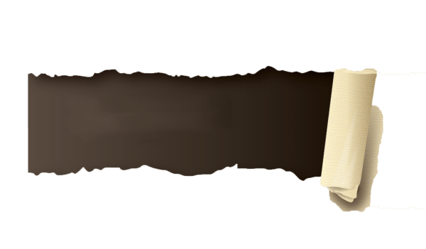 Оторванный кусок бумаги