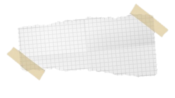 Обрывок бумаги в клетку