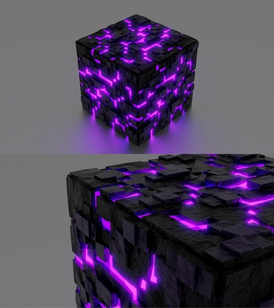 Обсидиан в МАЙНКРАФТЕ