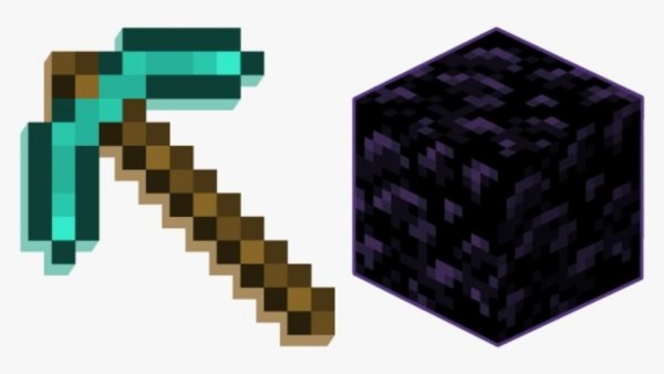 Обсидиан майнкрафт