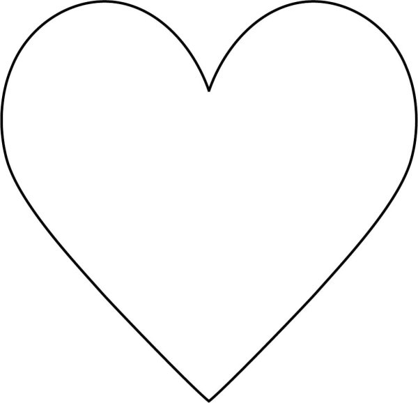 Сердце контур