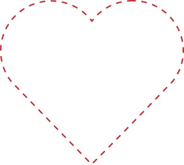 Сердце контур