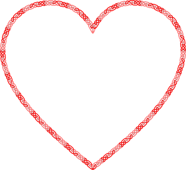 Сердце обводка