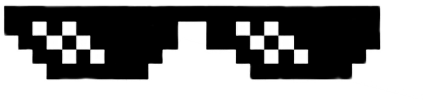 Пиксельные очки MLG