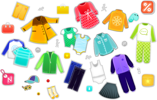 Одежда мультяшный