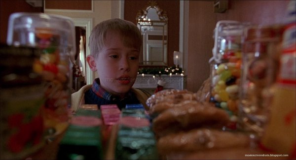 Кевин и пицца один дома