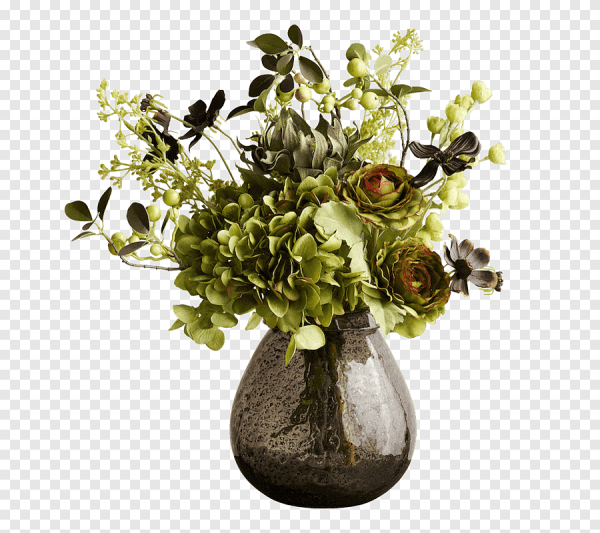 Растение в вазе