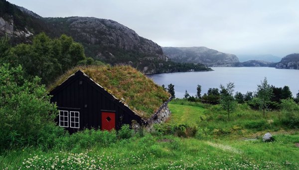 Изба в Ирландии