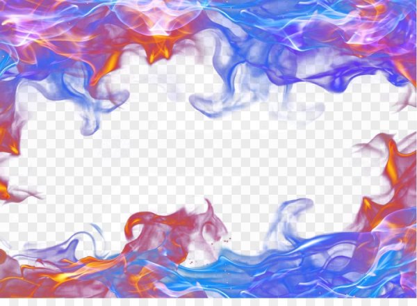 Рамка пламя