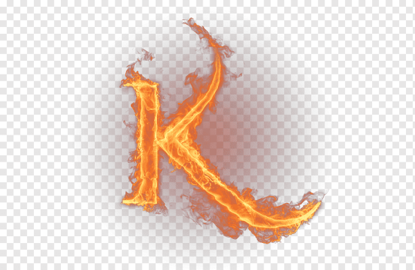 Горящая буква а