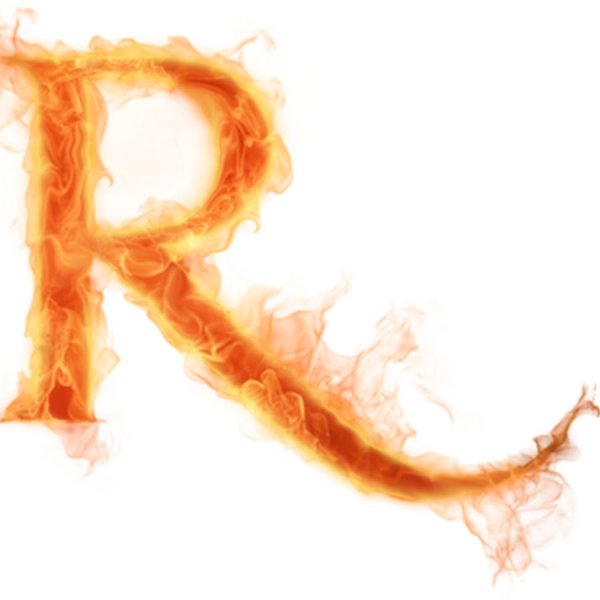 Горящие буквы