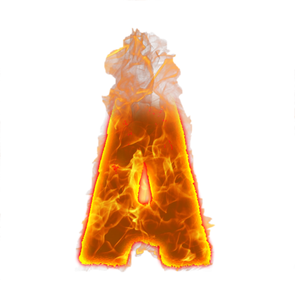 Огненные буквы русского алфавита