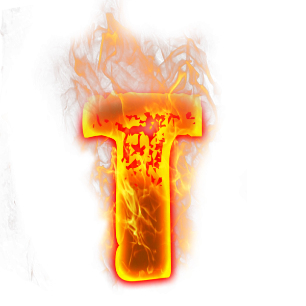 Огненные буквы русского алфавита