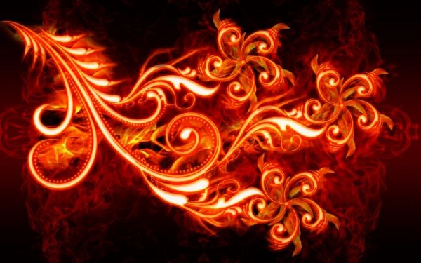 Пламенный узор