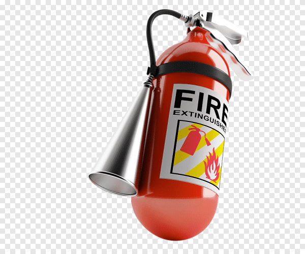 Огнетушитель PNG на прозрачном фоне