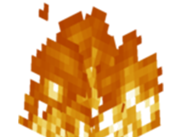 Огненный блок в МАЙНКРАФТЕ