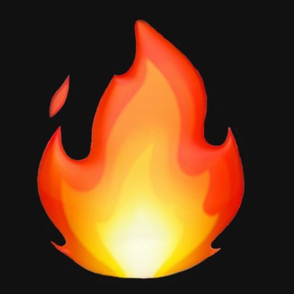 Emoji iphone огонь