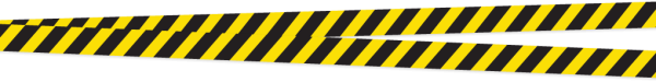 Желтая ограничительная лента