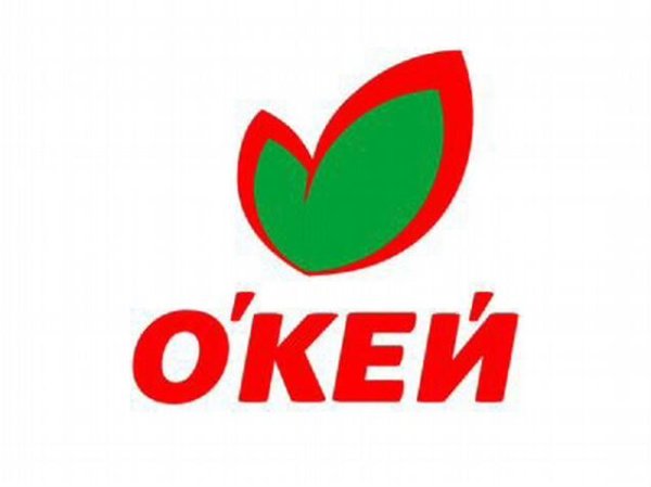 Логотип окей гипермаркет