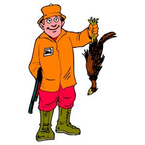 Охотник мультяшный