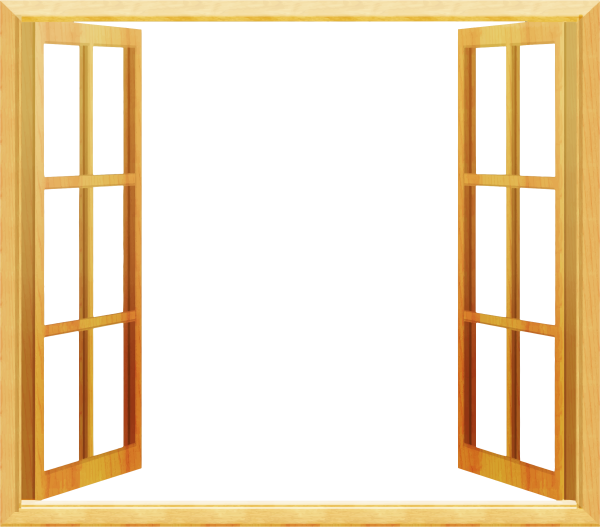 Окно на прозрачном фоне